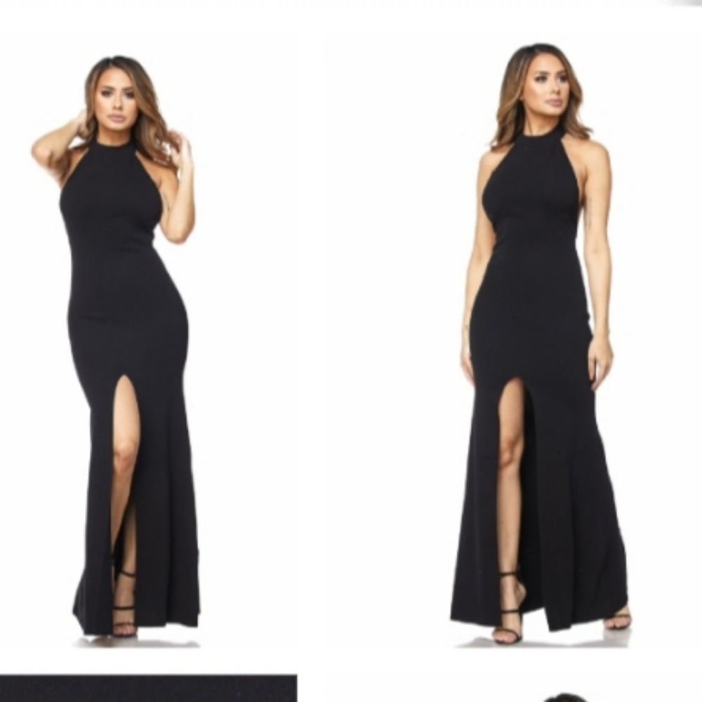 Maxi Halter Dress
